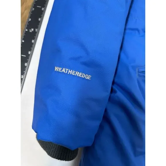 Women's Eddie Bauer Superior III Down Parka Jacket Winter Coat Blue SZ XXL - Picture 4 of 13